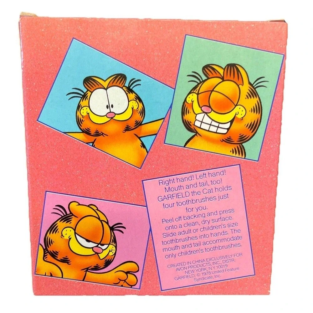 Garfield‎ Toothbrush Holder and Toothbrush